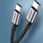 Premium Double-Ended Type-C Data Cable for Fast Charging