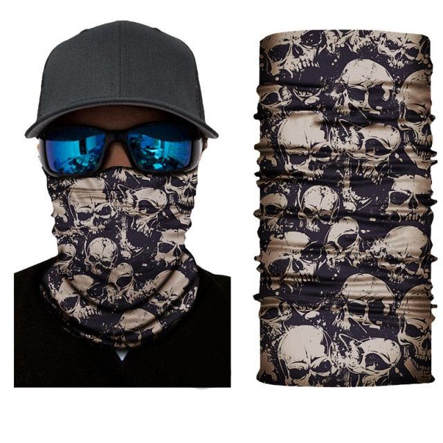 Masque Balaclava Tête d'Animal à Double Trou pour Activités de Plein Air