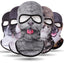 Masque Balaclava Tête d'Animal à Double Trou pour Activités de Plein Air
