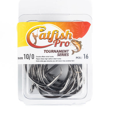 Premium 10/0 Double Offset Circle Hooks - Bulk Pack