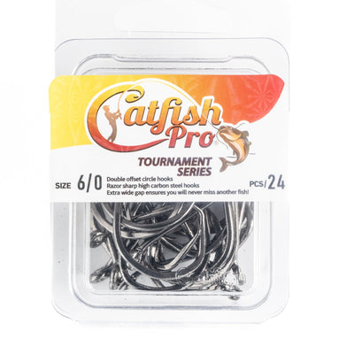 Premium 6/0 Double Offset Circle Hooks - Bulk Pack - Korvel