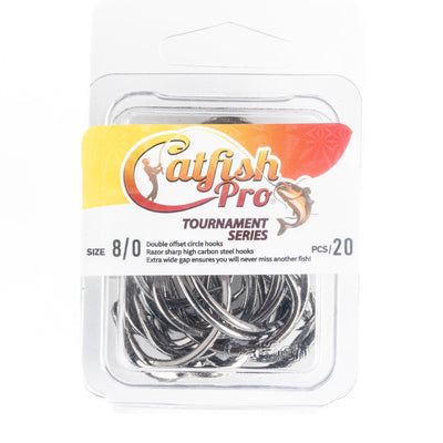 Premium 8/0 Double Offset Circle Hooks - Bulk Pack - Korvel