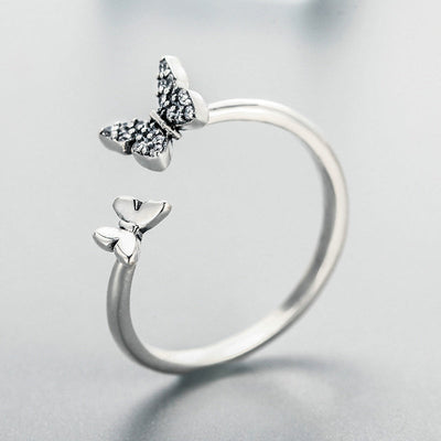 Elegant 925 Sterling Silver Engagement Ring for Women