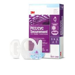 3M IV Advanced Securement Dressing para Catéteres, 20 Unidades