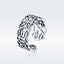 S925 Sterling Silver 0.8cm Width Engagement Ring