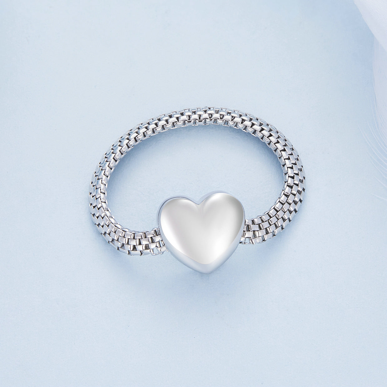 Elegant 925 Sterling Silver Engagement Ring for Women