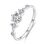 Anillo de Compromiso Elegante de Plata Esterlina 925 - Talla 6.0