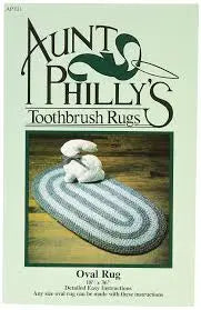 Patron de couture de tapis ovale d'Aunt Philly