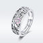 Anillo de Compromiso Elegante de Plata Esterlina S925 - Talla 6.0