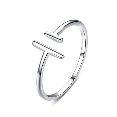 Elegant S925 Sterling Silver 0.15cm Women's Ring