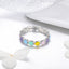 Bague de fiançailles élégante en argent sterling 925 - Taille 5.0