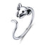 Anillo de Compromiso Elegante de Plata Oxidada S925