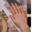 Anillo de Ópalo Translúcido de Plata Esterlina 925 para Mujeres