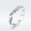 Elegant 925 Sterling Silver Engagement Ring for Women