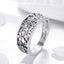 Anillo de Compromiso Elegante de Plata Esterlina S925 - Talla 6.0