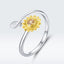 Bague en argent sterling 925 avec pavé en CZ pour femmes