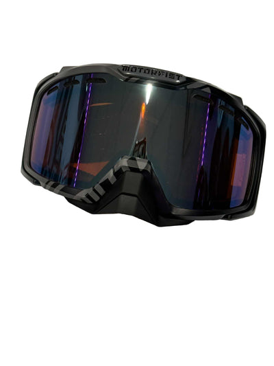 Lunettes de soleil MOTORFIST 110 Octane Stealth - Tangerine/Argent