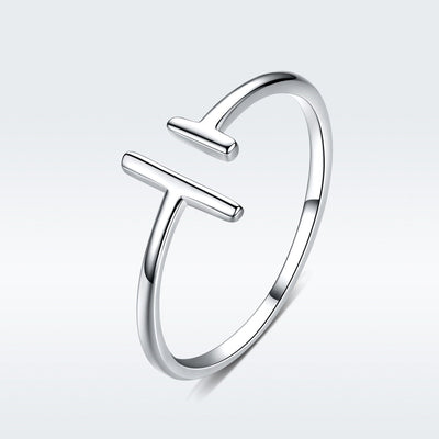 Elegant S925 Sterling Silver 0.15cm Women's Ring