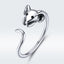 Anillo de Compromiso Elegante de Plata Oxidada S925