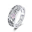 Anillo de Compromiso Elegante de Plata Esterlina S925 - Talla 6.0