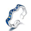 Bague élégante en argent sterling S925 pour femmes