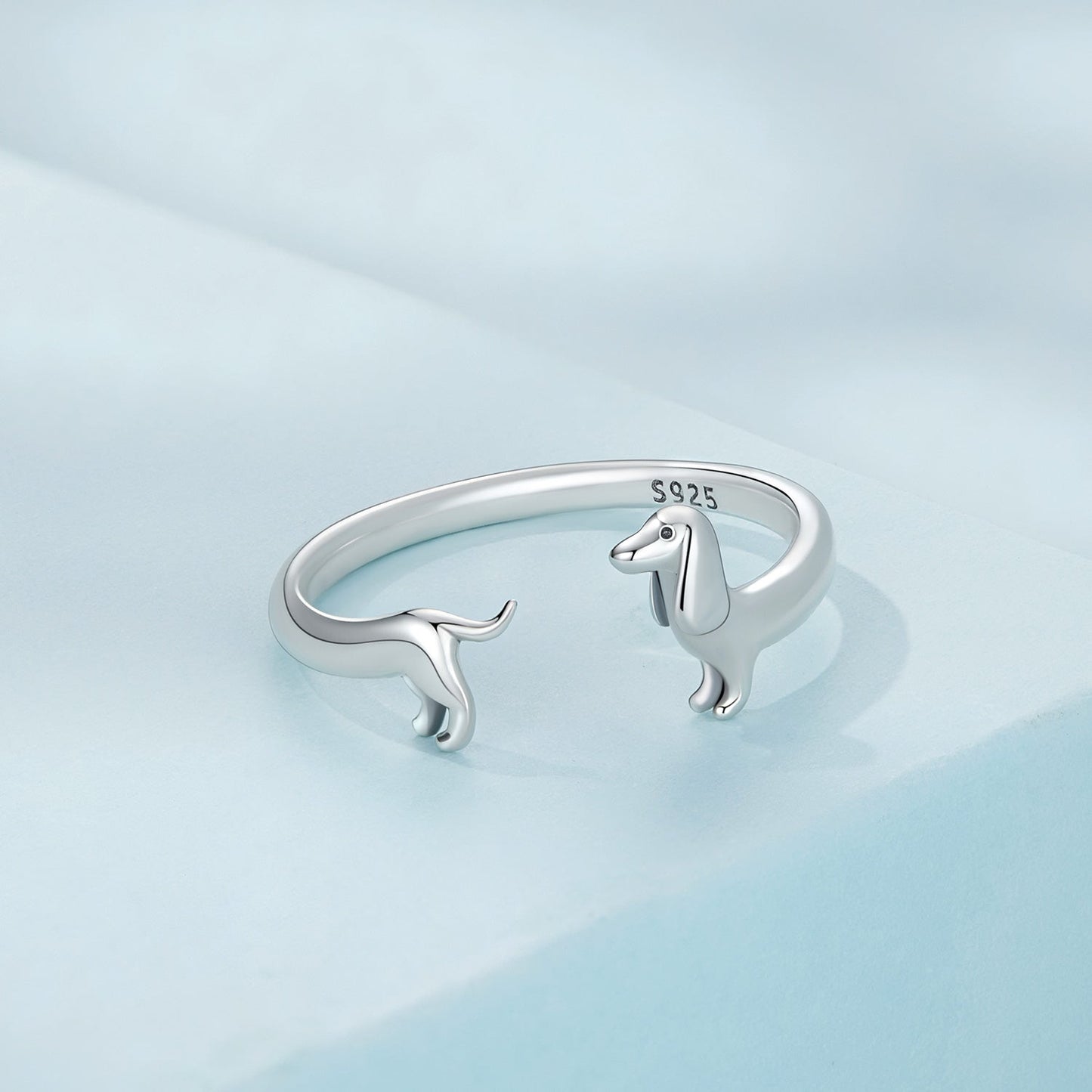 Anillo oxidado de plata esterlina S925 para hombres