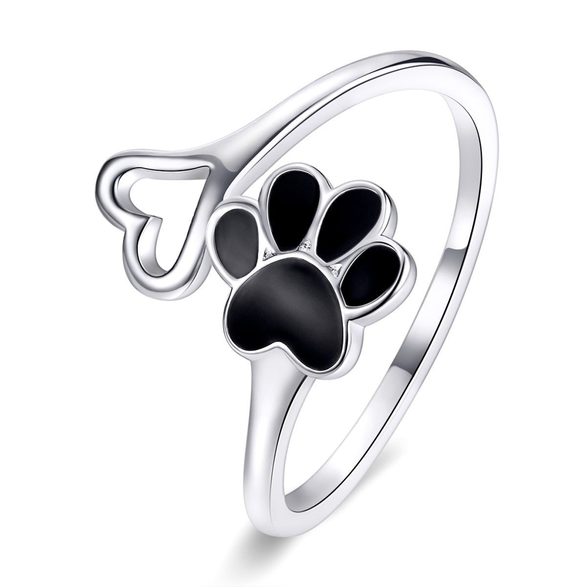 Elegant 925 Sterling Silver 0.15cm Women's Ring