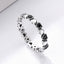 Bague de fiançailles en argent sterling 925 - Design élégant pour femmes