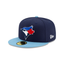 Gorra On Field 59FIFTY de los Toronto Blue Jays - Marino/Cielo