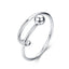 Elegant 925 Sterling Silver Engagement Ring for Women
