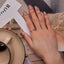 Anillo oxidado de plata esterlina S925 para hombres