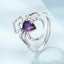 Bague en argent sterling 925 avec pavé en CZ - Taille 6.0