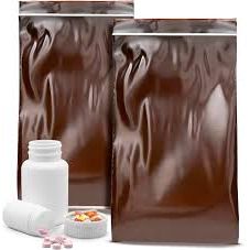 Sacs Zip MiniGrip Amber - 8 x 14 pouces, paquet de 1000