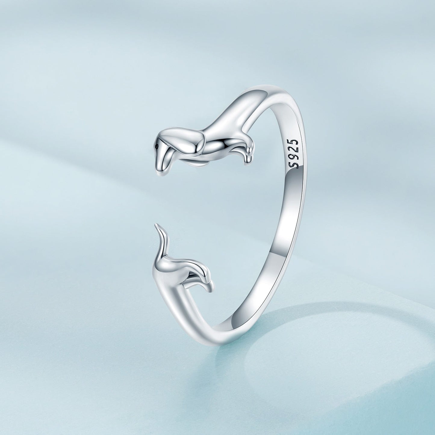 Anillo oxidado de plata esterlina S925 para hombres