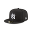 Gorra MLB Basic 5950 New York Yankees Negra/Blanca
