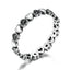 Bague de fiançailles en argent sterling 925 - Design élégant pour femmes