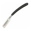 Dovo 5/8" Navaja Recta de Acero Carbono - Celuloide Negro