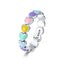 Bague de fiançailles élégante en argent sterling 925 - Taille 5.0
