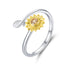 Bague en argent sterling 925 avec pavé en CZ pour femmes