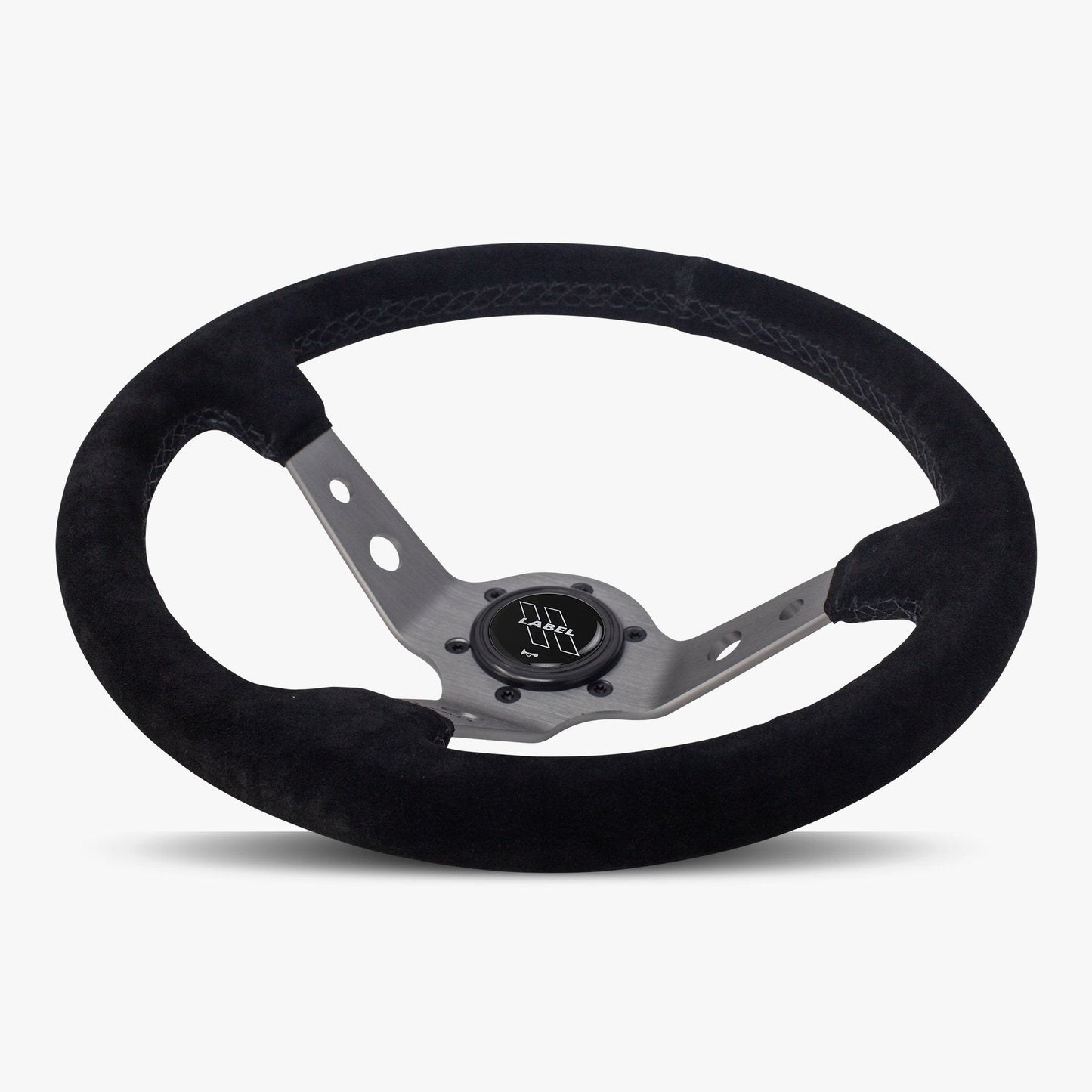 Le volant Daytona | Alcantara suédine noire et rayons en graphite