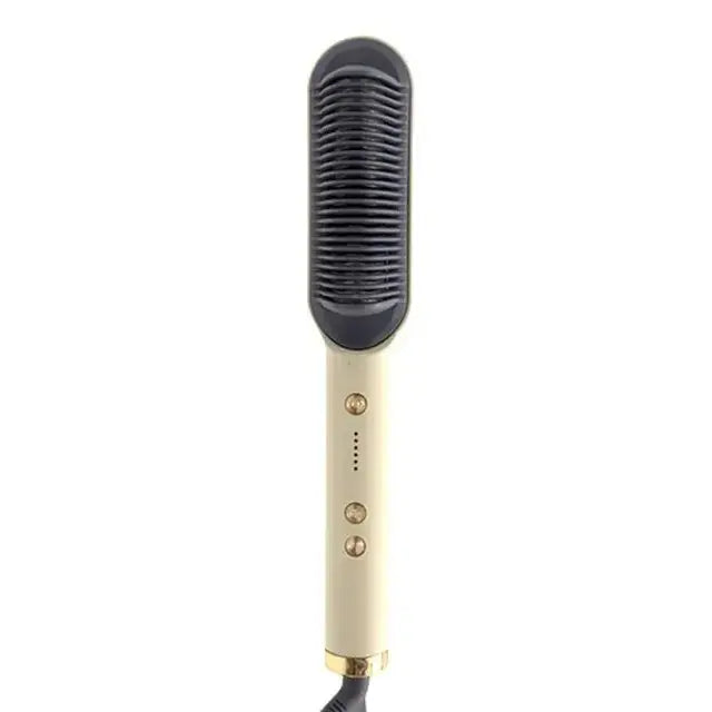 Peigne Électrique Professionnel pour Cheveux Lisses
