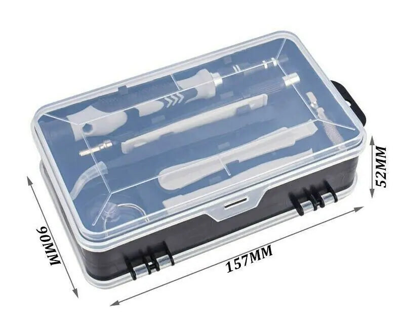 Ensemble de 117 pièces de bits de tournevis magnétiques pour la réparation d'iPhone et de MacBook