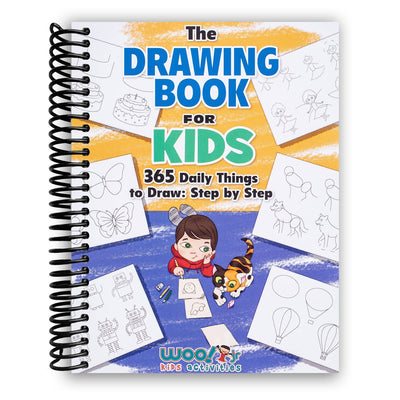 Creative Drawing Adventures for Kids: 365 Fun Projects to Inspire Young Artists (Spiral Bound) - Korvel