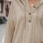 Drawstring Dropped Shoulder Long Sleeve Hoodie - Korvel