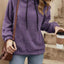 Drawstring Long Sleeve Hoodie - Korvel