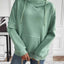 Drawstring Long Sleeve Hoodie with Kangaroo Pocket - Korvel