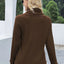 Drawstring Mock Neck Raglan Sleeve T-Shirt - Korvel