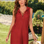 Drawstring Sleeveless Hooded Knit Dress - Korvel