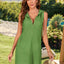 Drawstring Sleeveless Hooded Knit Dress - Korvel