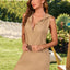 Drawstring Sleeveless Hooded Knit Dress - Korvel